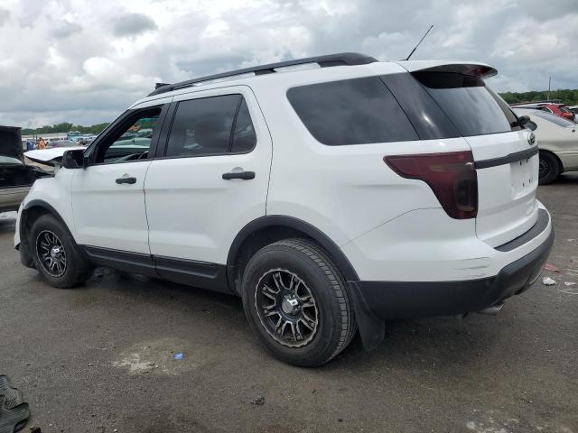 1FM5K7B89EGA50143 - 2014 FORD EXPLORER WHITE photo 2