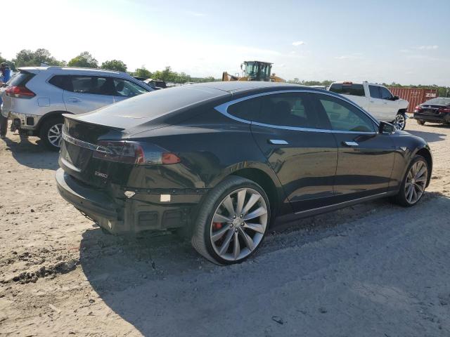 5YJSA1E48FF118749 - 2015 TESLA MODEL S BLACK photo 3