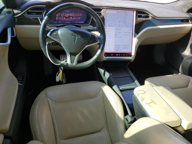 5YJSA1E48FF118749 - 2015 TESLA MODEL S BLACK photo 8