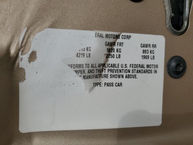 1G1ZT52804F228655 - 2004 CHEVROLET MALIBU LS TAN photo 13