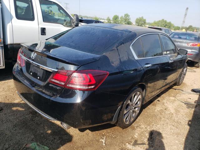 1HGCR2F54EA120940 - 2014 HONDA ACCORD SPORT BLACK photo 3