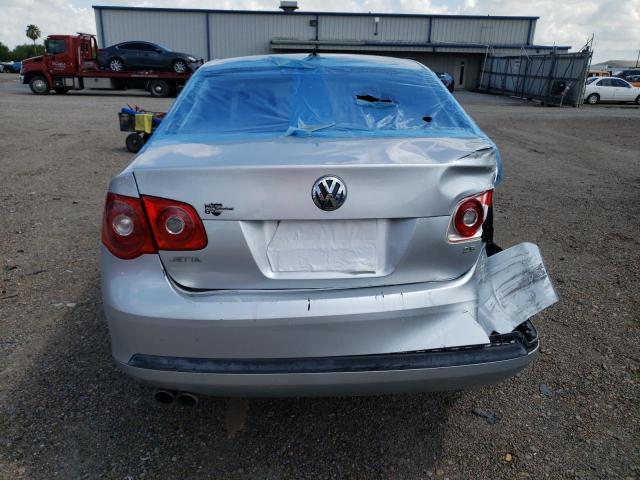 3VWSF71K25M640244 - 2005 VOLKSWAGEN JETTA 2.5L OPTION PACKAGE 1 SILVER photo 6