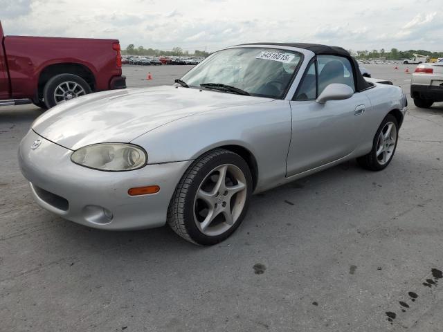 JM1NB353510208400 - 2001 MAZDA MX-5 MIATA BASE SILVER photo 1