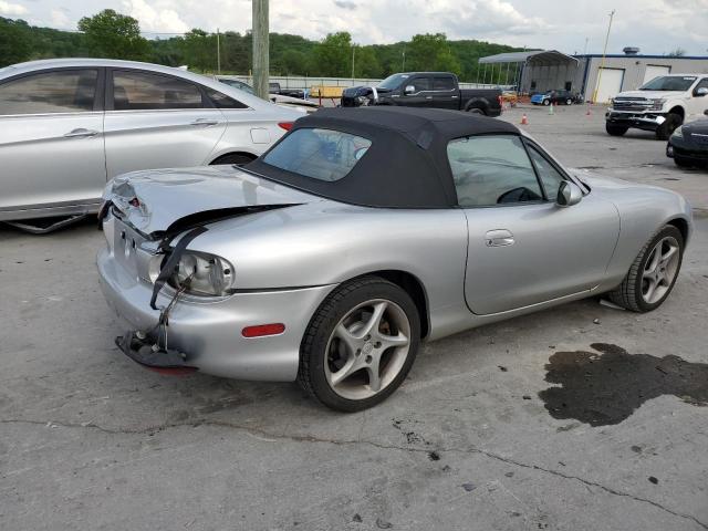 JM1NB353510208400 - 2001 MAZDA MX-5 MIATA BASE SILVER photo 3