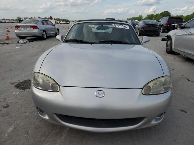 JM1NB353510208400 - 2001 MAZDA MX-5 MIATA BASE SILVER photo 5