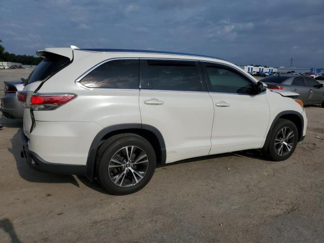 5TDJKRFH1GS254212 - 2016 TOYOTA HIGHLANDER XLE WHITE photo 3