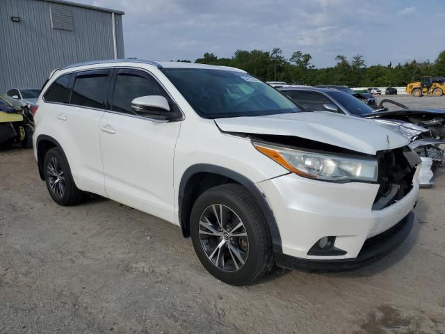 5TDJKRFH1GS254212 - 2016 TOYOTA HIGHLANDER XLE WHITE photo 4