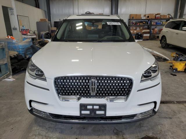 5LM5J7XCXLGL02153 - 2020 LINCOLN AVIATOR RESERVE Blanc photo 5