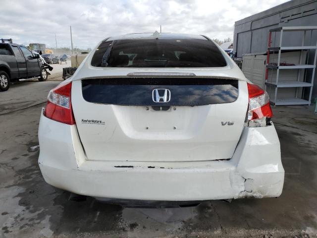 5J6TF1H52CL000628 - 2012 HONDA CROSSTOUR EXL თეთრი ფოტო 6