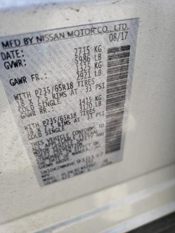 5N1DR2MM4HC910157 - 2017 NISSAN PATHFINDER S SILVER photo 13