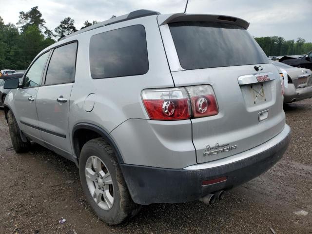 1GKKRNED0BJ103394 - 2011 GMC ACADIA SLE SILVER photo 2