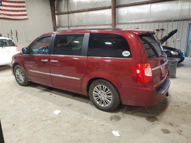 2C4RC1CG8DR676852 - 2013 CHRYSLER TOWN & COU TOURING L RED photo 2