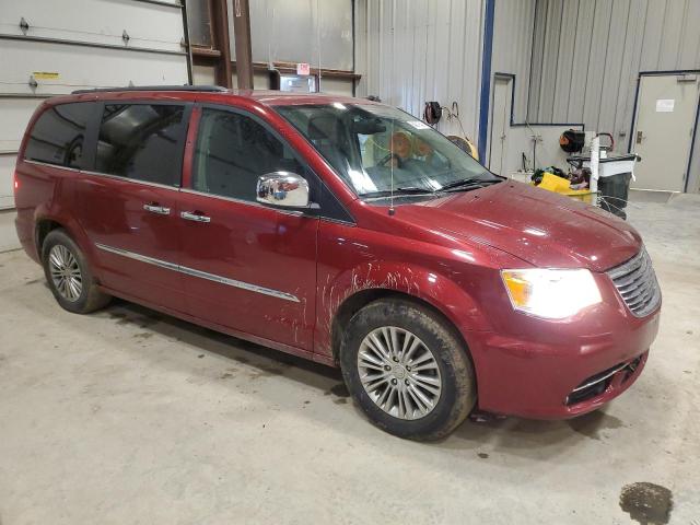 2C4RC1CG8DR676852 - 2013 CHRYSLER TOWN & COU TOURING L RED photo 4
