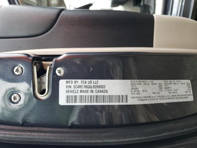 2C4RC1BG6LR268933 - 2020 CHRYSLER PACIFICA TOURING L Գրաֆիտ լուսանկար 13