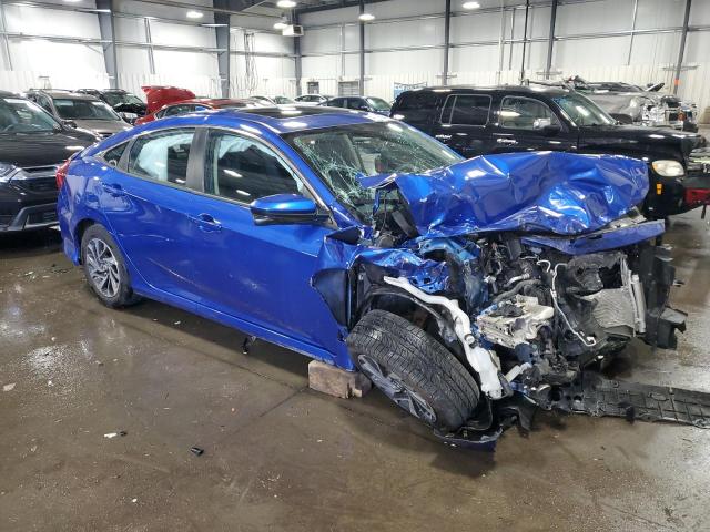 19XFC2F75HE064894 - 2017 HONDA CIVIC EX BLUE photo 4