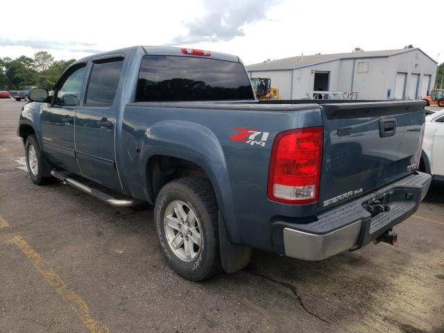 3GTP2VE70CG188563 - 2012 GMC SIERRA K1500 SLE BLUE photo 2