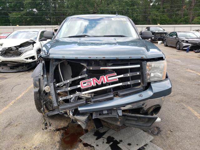 3GTP2VE70CG188563 - 2012 GMC SIERRA K1500 SLE BLUE photo 5