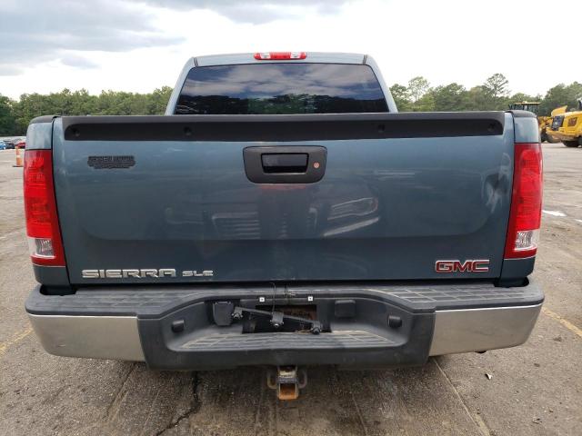 3GTP2VE70CG188563 - 2012 GMC SIERRA K1500 SLE BLUE photo 6