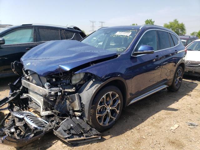 WBXJG9C02L5P39431 - 2020 BMW X1 XDRIVE28I BLUE photo 1