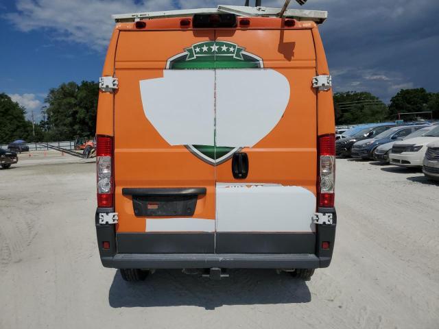 3C6TRVDG1JE148939 - 2018 RAM PROMASTER 2500 HIGH ORANGE photo 6