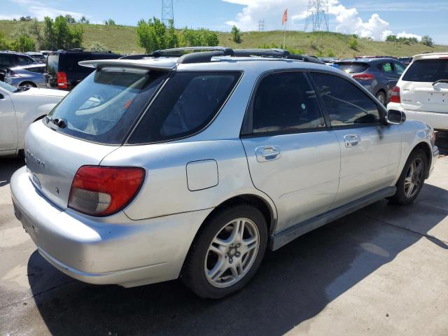 JF1GG29652G809779 - 2002 SUBARU IMPREZA WRX SILVER photo 3