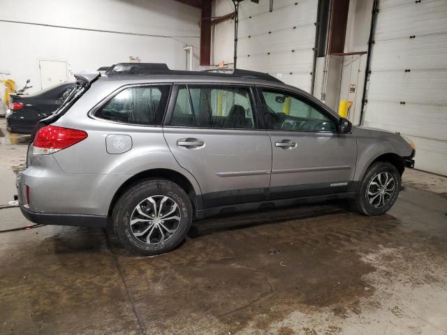 4S4BRBAC5B3381506 - 2011 SUBARU OUTBACK 2.5I SILVER photo 3