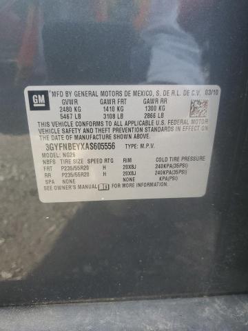 3GYFNBEYXAS605556 - 2010 CADILLAC SRX PERFORMANCE COLLECTION 石墨色 照片 13