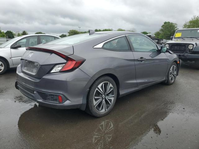 2HGFC3B35GH356235 - 2016 HONDA CIVIC EX GRAY photo 3