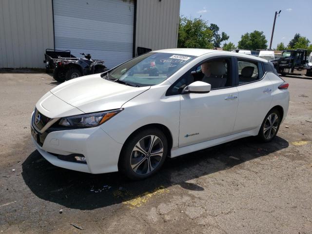 1N4AZ1CP1JC305604 - 2018 NISSAN LEAF S WHITE photo 1