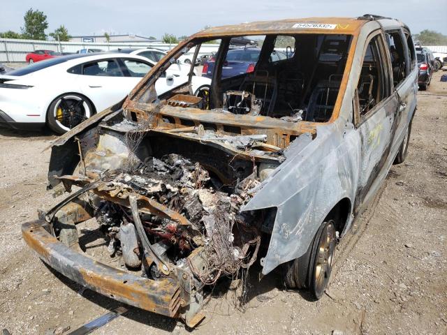 2C4RC1BG8CR300183 - 2012 CHRYSLER TOWN & COU TOURING ვერცხლისფერი ფოტო 2