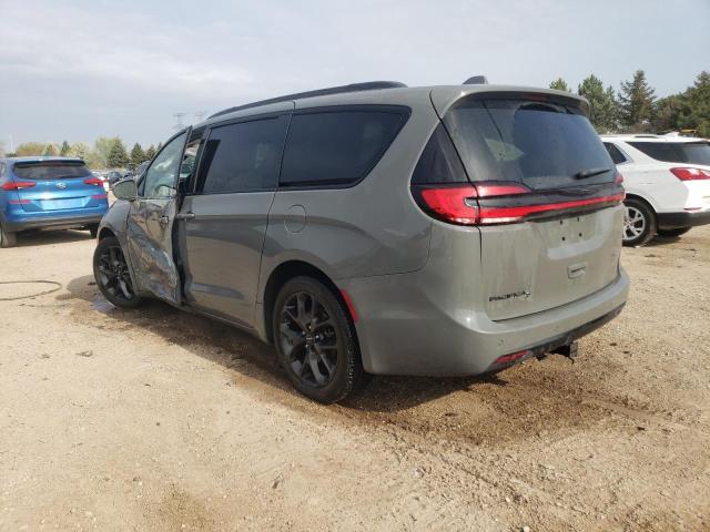 2C4RC1BG2MR501143 - 2021 CHRYSLER PACIFICA TOURING L GRAY photo 2