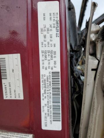 1A8HX58P69F706082 - 2009 CHRYSLER ASPEN LIMITED BURGUNDY photo 13
