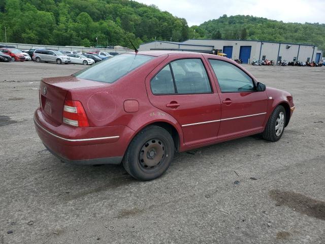 3VWRK69M25M027406 - 2005 VOLKSWAGEN JETTA GL RED photo 3