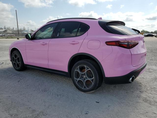 ZASFAKNN5J7B74346 - 2018 ALFA ROMEO STELVIO TI SPORT WHITE photo 2