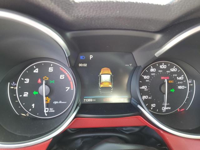 ZASFAKNN5J7B74346 - 2018 ALFA ROMEO STELVIO TI SPORT WHITE photo 9