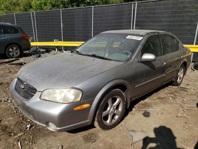 JN1CA31A2YT208705 - 2000 NISSAN MAXIMA GLE GRAY photo 1