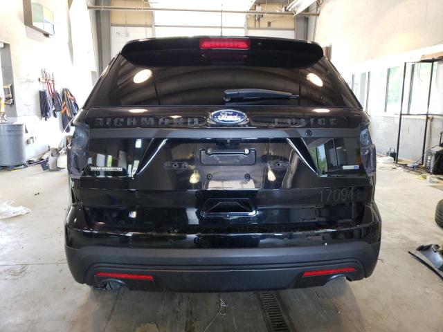 1FM5K8AR0HGE39709 - 2017 FORD EXPLORER POLICE INTERCEPTOR TWO TONE photo 6