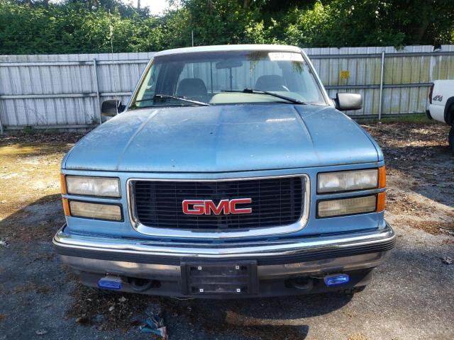 2GTEK19M4T1511974 - 1996 GMC SIERRA K1500 BLUE photo 5