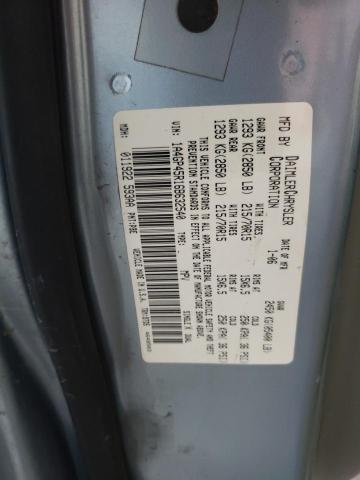 1A4GP45R16B632540 - 2006 CHRYSLER TOWN & COU 蓝色 照片 12