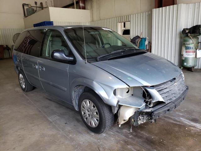 1A4GP45R16B632540 - 2006 CHRYSLER TOWN & COU 蓝色 照片 4