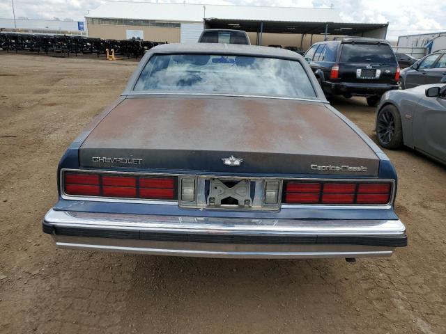 1G1BN54E2LR117567 - 1990 CHEVROLET CAPRICE CLASSIC BLUE photo 6