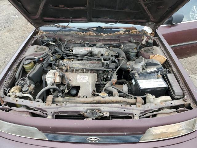 4T1SV21E0MU289794 - 1991 TOYOTA CAMRY DLX MAROON photo 11