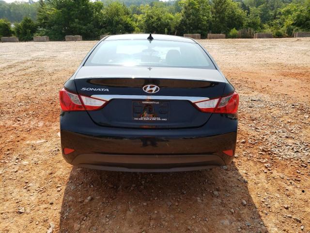 5NPEB4AC8EH897210 - 2014 HYUNDAI SONATA GLS BLACK photo 6