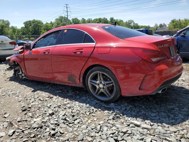 WDDSJ4EB9EN138532 - 2014 MERCEDES-BENZ CLA 250 RED photo 2