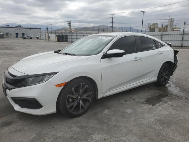 2HGFC2F89LH597323 - 2020 HONDA CIVIC SPORT 白色 照片 1