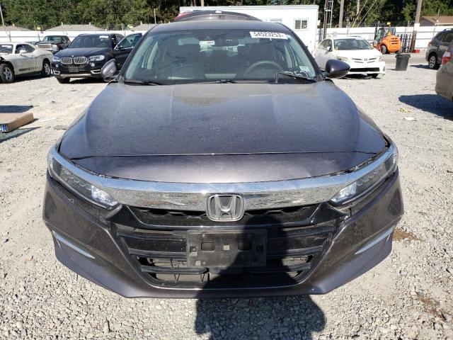 1HGCV3F17KA017523 - 2019 HONDA ACCORD HYBRID GRAY photo 5