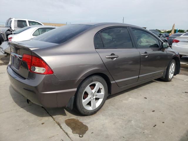 2HGFA16679H534163 - 2009 HONDA CIVIC LX-S رمادي صورة 3