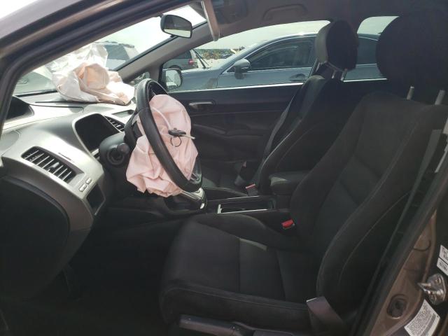 2HGFA16679H534163 - 2009 HONDA CIVIC LX-S رمادي صورة 7