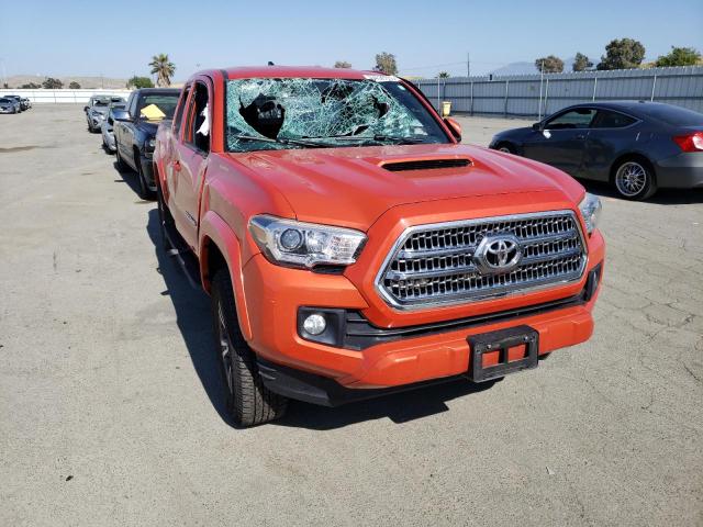 5TFSZ5AN8HX057362 - 2017 TOYOTA TACOMA ACCESS CAB ნარინჯისფერი ფოტო 4