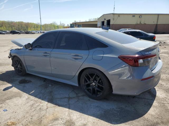 2HGFE2F56SH548160 - 2025 HONDA CIVIC SPORT GRAY photo 2